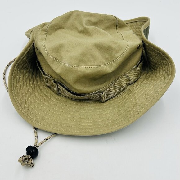 Swiss Tech Performance Gear Sun Bucket Boonie Fishing Hat Khaki Tan Safari S/M - Picture 8 of 8